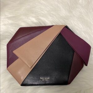 Kate Spade Multicolor Geometric Women's Wristlet Clutch Bag